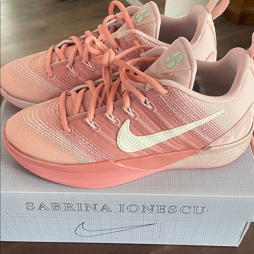 Nike Women's Sabrina 3 Pink Oxford/ Coconut milk  Sneakers